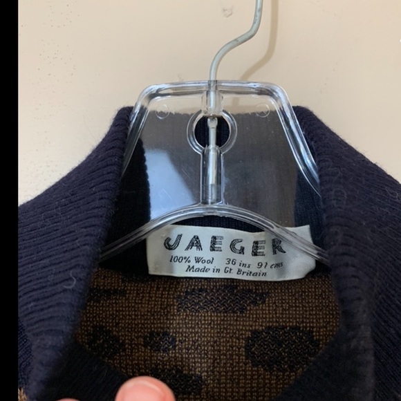 Vintage Cheetah Wool Pullover Sz 6/8 - Picture 4 of 4